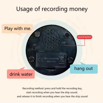 Diagram of a device with text indicating its functions and usage.